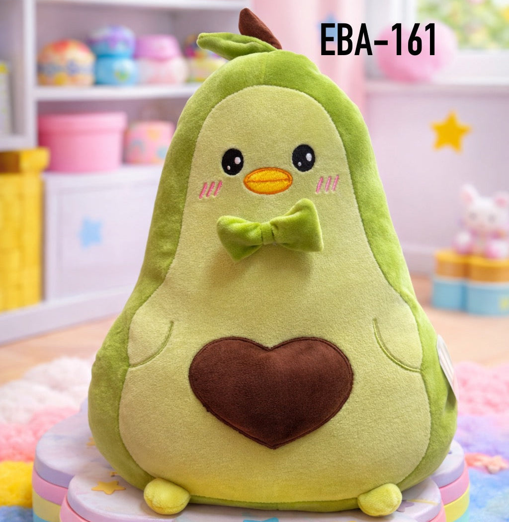 PELUCHE  CON FORMA DE AGUACATE 40CM EBA-161