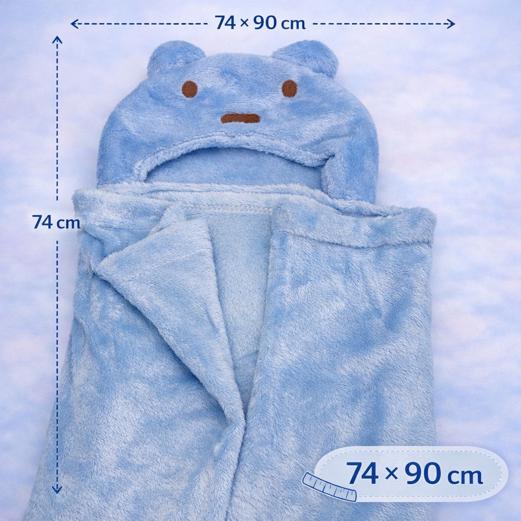 FRAZADA PARA BEBÉ DE POLIÉSTER SOS-6001  DAB-325