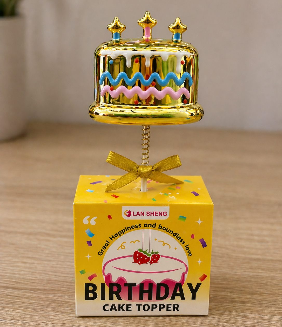 TENEDOR DE PLÁSTICO PARA PASTEL DE CUMPLEAÑOS DE COLORES EBA-50
