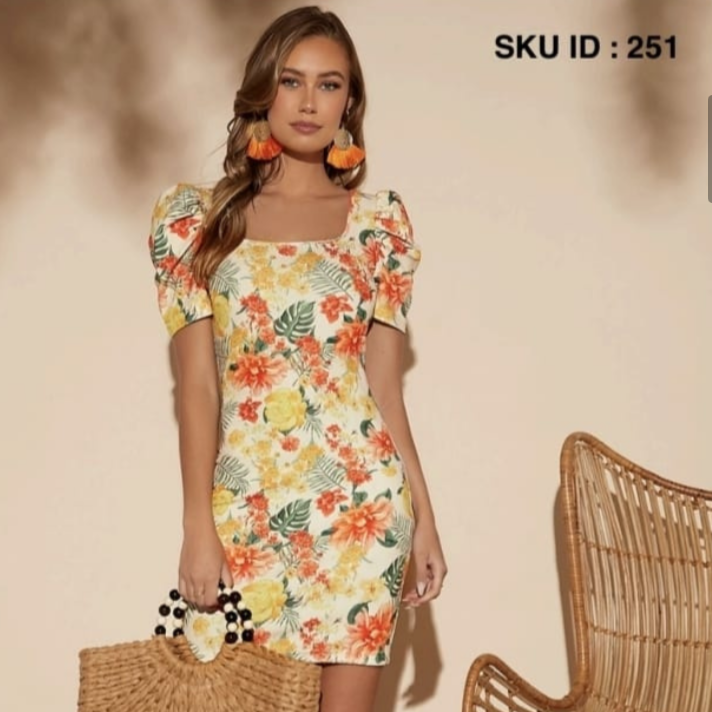 VESTIDO FLOREADO 0310CIP199