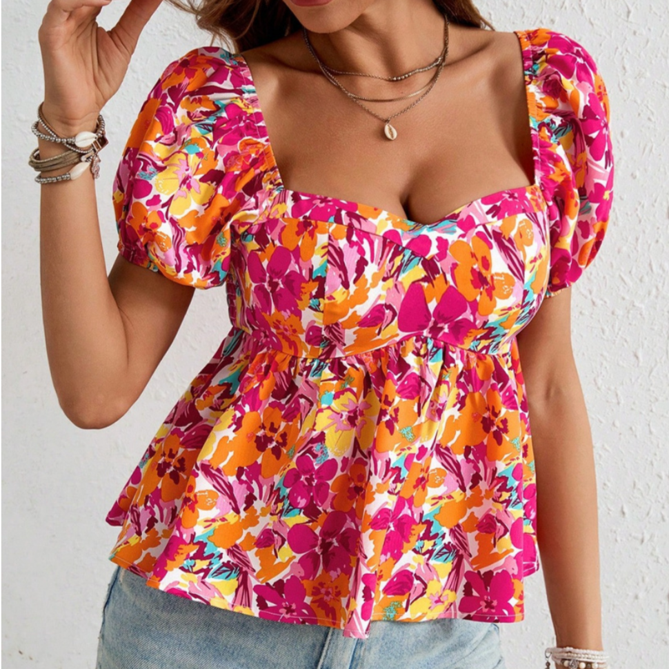 BLUSA FLOREADA  11CIP289