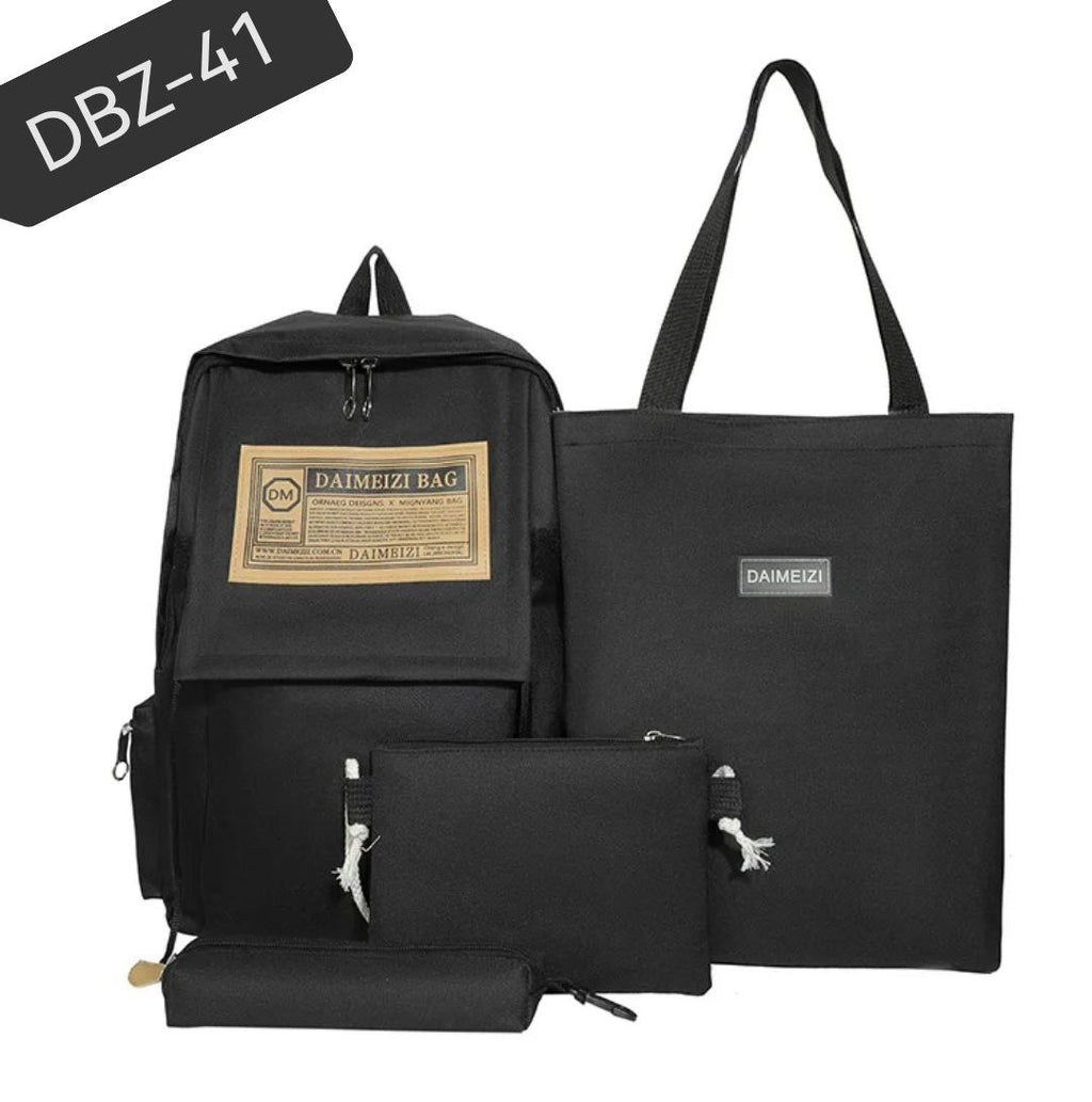 MOCHILA SET DE 4/PCS  DBZ-41 - miles-deproductos