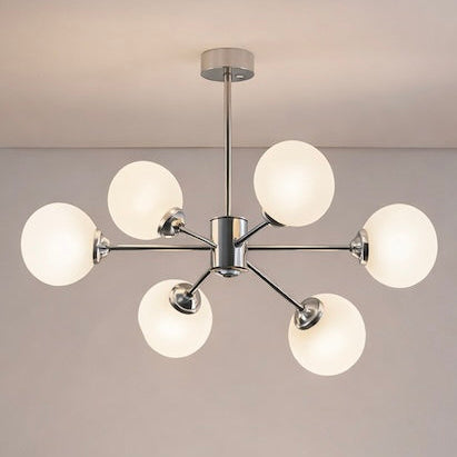 LAMPARA MODERNA TIPO SPUTNIK DE 6 GLOBOS - miles-deproductos