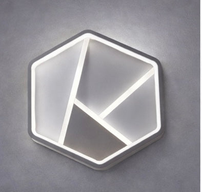 LAMPARA GEOMETRICA EN FORMA DE HEXAGONO - miles-deproductos