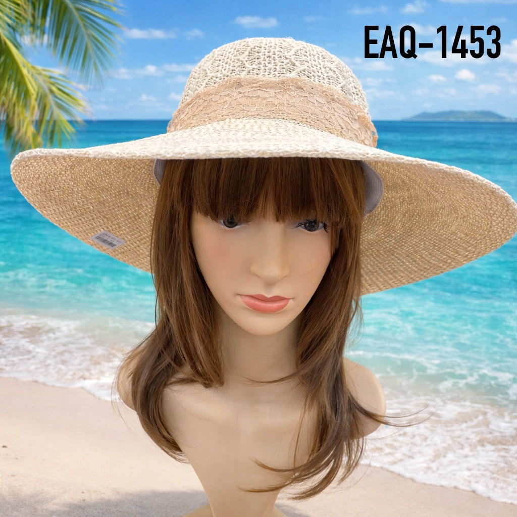 SOMBRERO DE SOL PARA MUJER EAQ-1453 - miles-deproductos