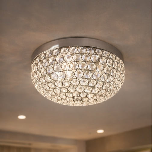 LÁMPARA DE CRISTAL CIRCULAR DBY-32