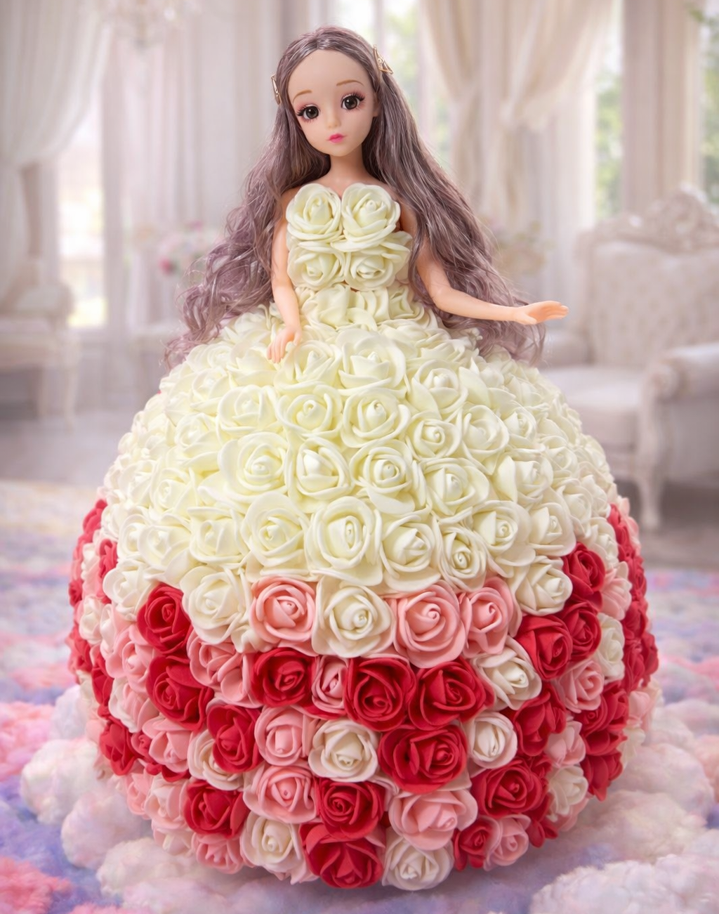 MUÑECA DE FLORES DE FOAMY EAS-103