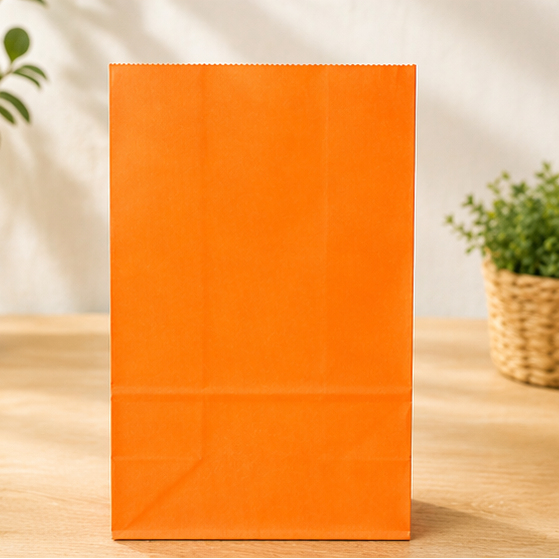 BOLSA DE PAPEL KRAFT PORTÁTIL DE COLORES EAW-208
