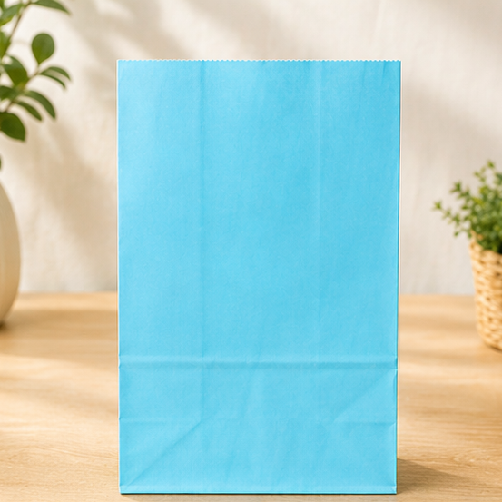 BOLSA DE PAPEL KRAFT PORTÁTIL DE COLORES EAW-208