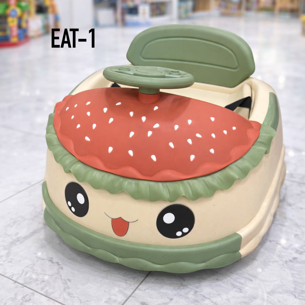 COCHECITO DE BEBÉ CON FORMA DE HAMBURGUESA EAT-1