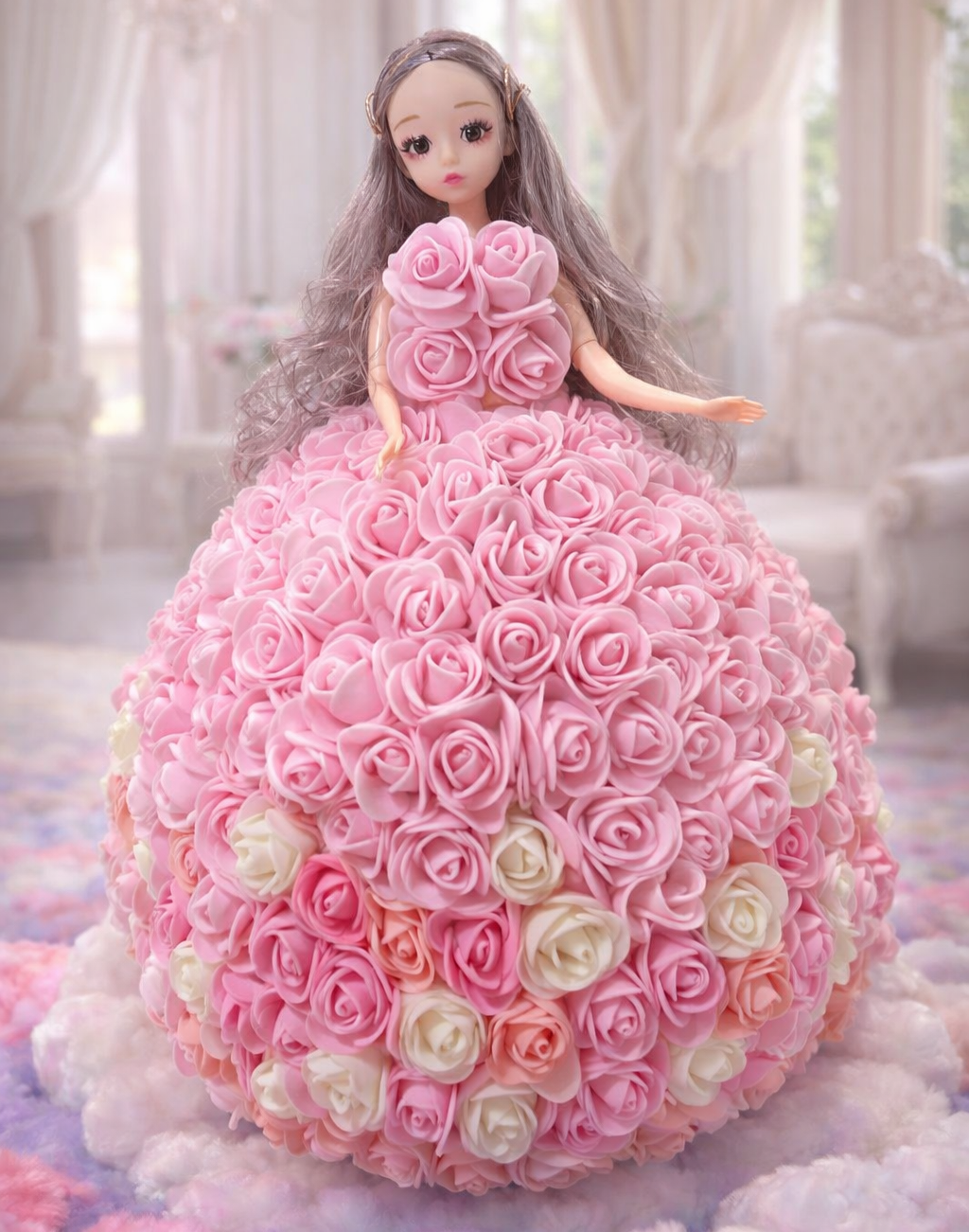 MUÑECA DE FLORES DE FOAMY EAS-103