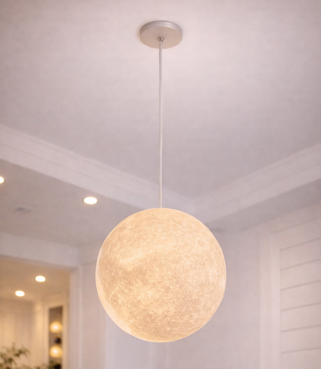 LÁMPARA COLGANTE LUNA BLANCA  DBY-89