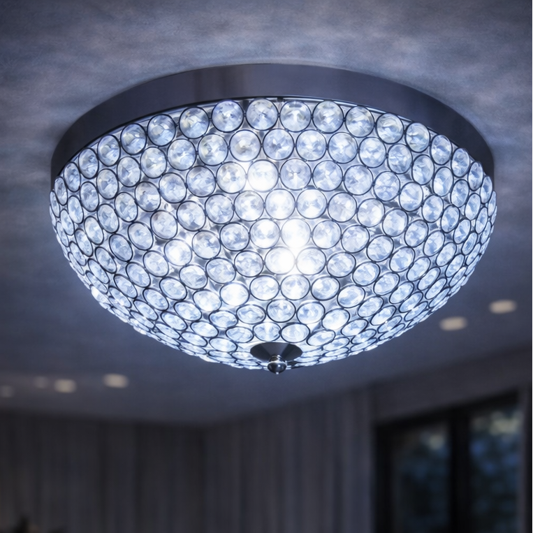 LÁMPARA DE CRISTAL CIRCULAR DBY-31