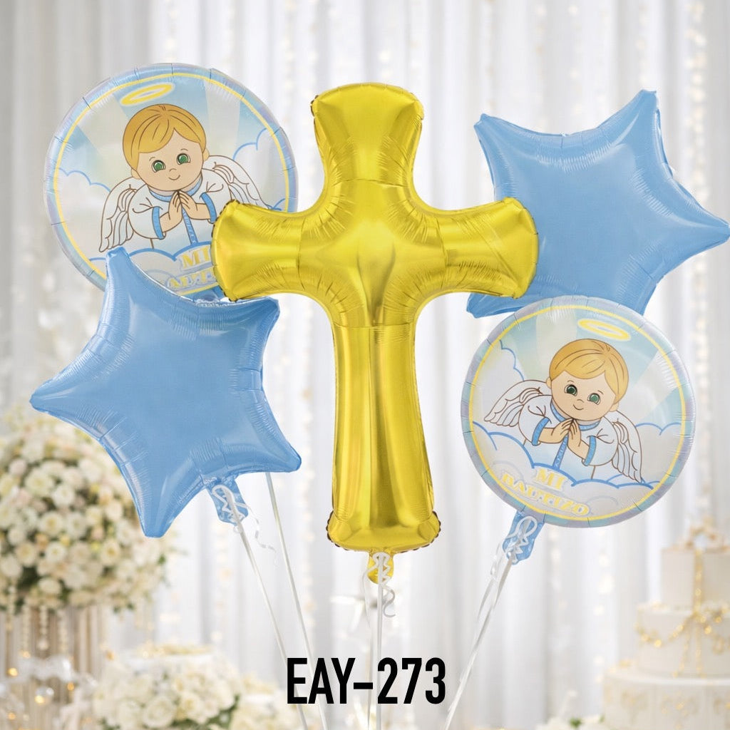 SET DE GLOBOS BAUTIZO EAY-273