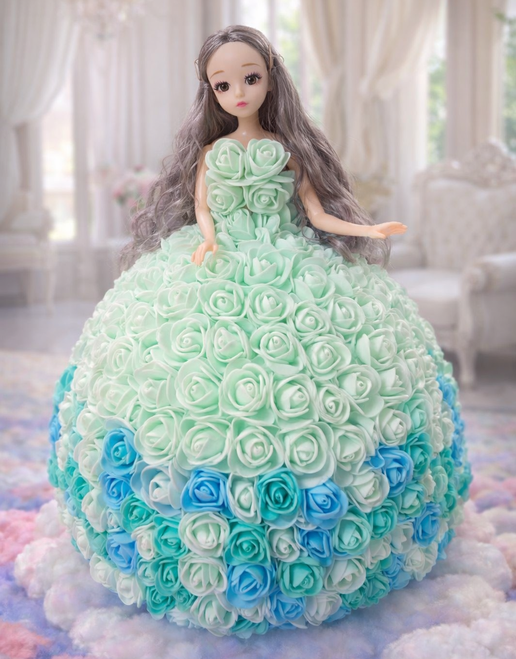 MUÑECA DE FLORES DE FOAMY EAS-103