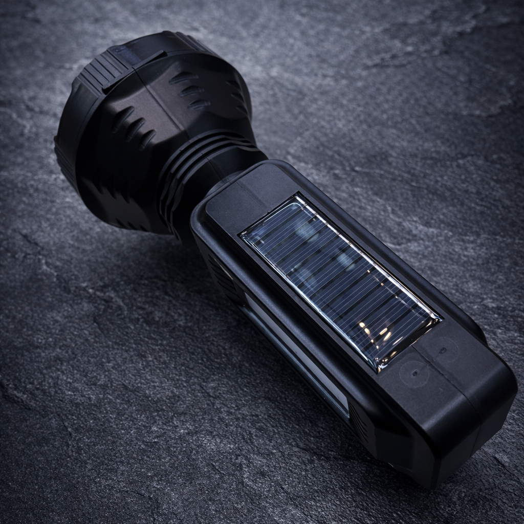 LINTERNA NEGRA DE PLASTICO EAQ-1156