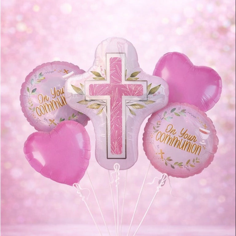 SET DE GLOBOS PRIMERA COMUNION EAY-271