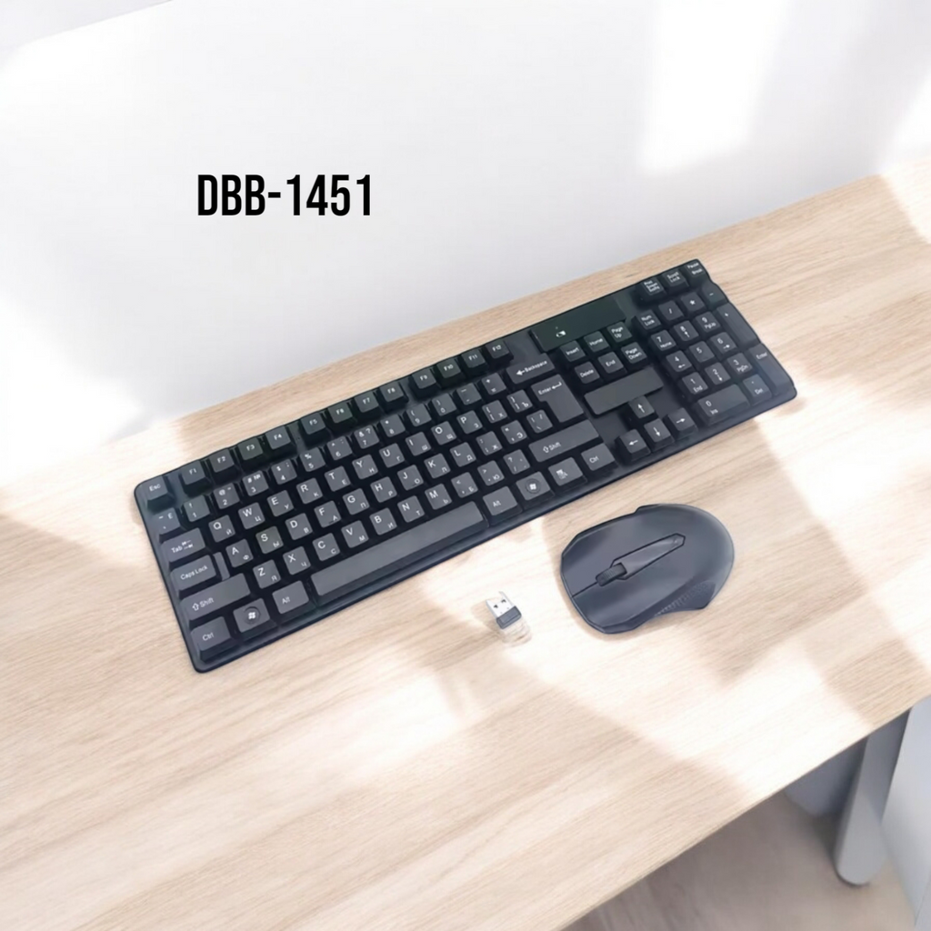 TECLADO Y MOUSE INALAMBRICO DBB-1451
