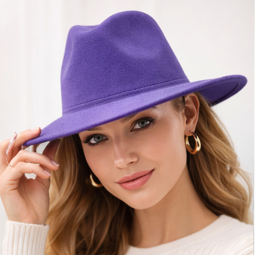 SOMBRERO DE PLÁSTICO DE TEJIDO VAQUERO DE COLORES EAW-1100