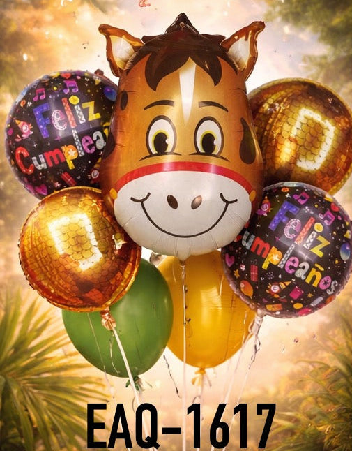 JUEGO DE GLOBOS CABALLO EAQ-1617
