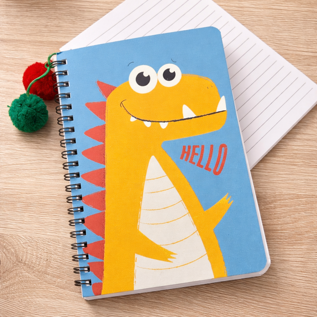 CUADERNO CON ESTAMPADO DE DINOSAURIO EAQ-1201
