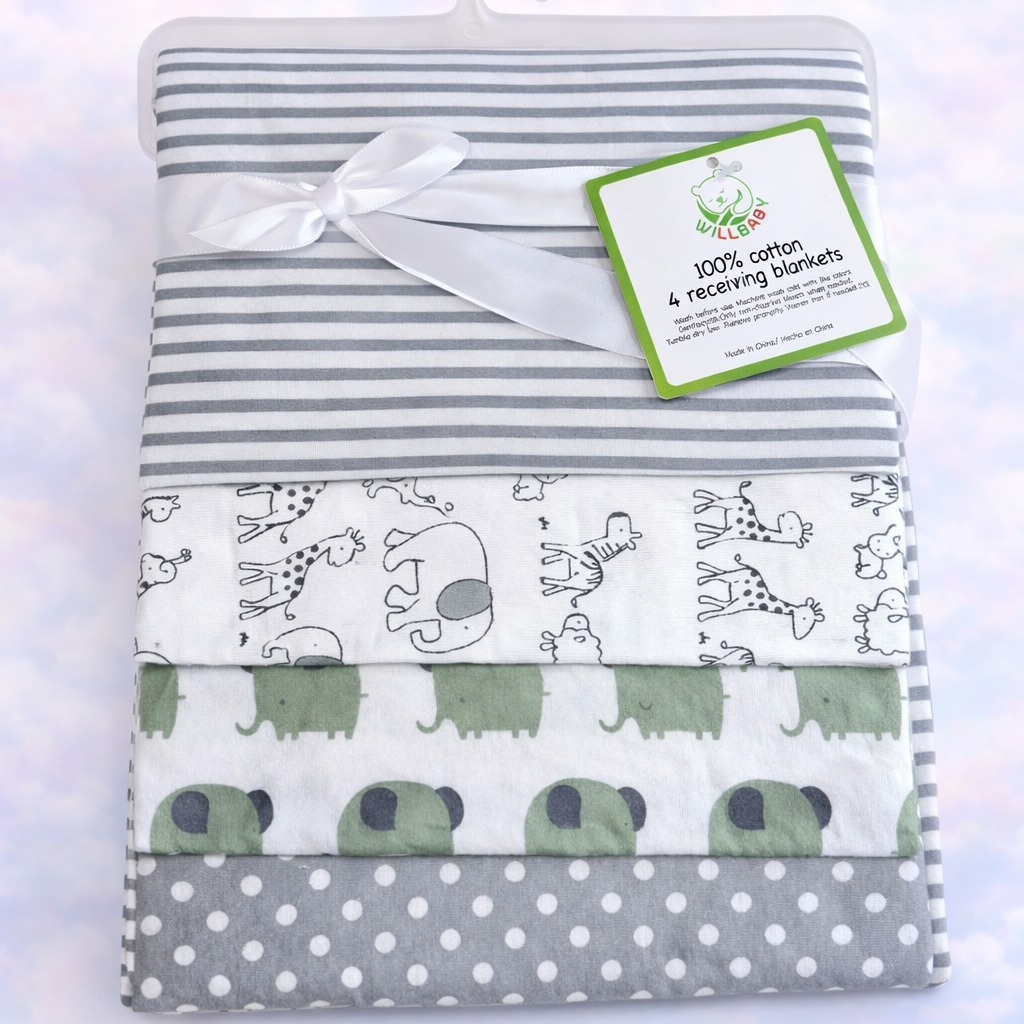 MANTA INFANTIL DE POLIÉSTER CON ESTAMPADO DE DIBUJOS ANIMADOS. EAR-755