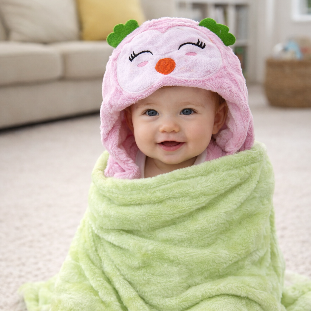 FRAZADA PARA BEBÉ DE POLIÉSTER SOS-6001  DAB-325