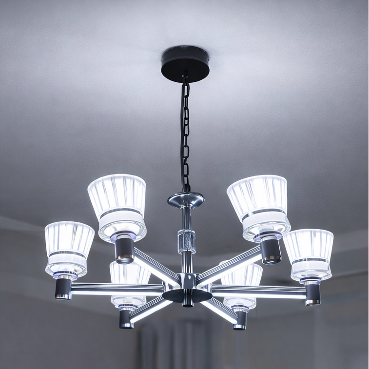 LÁMPARA COLGANTE DE CRISTAL DBY-21