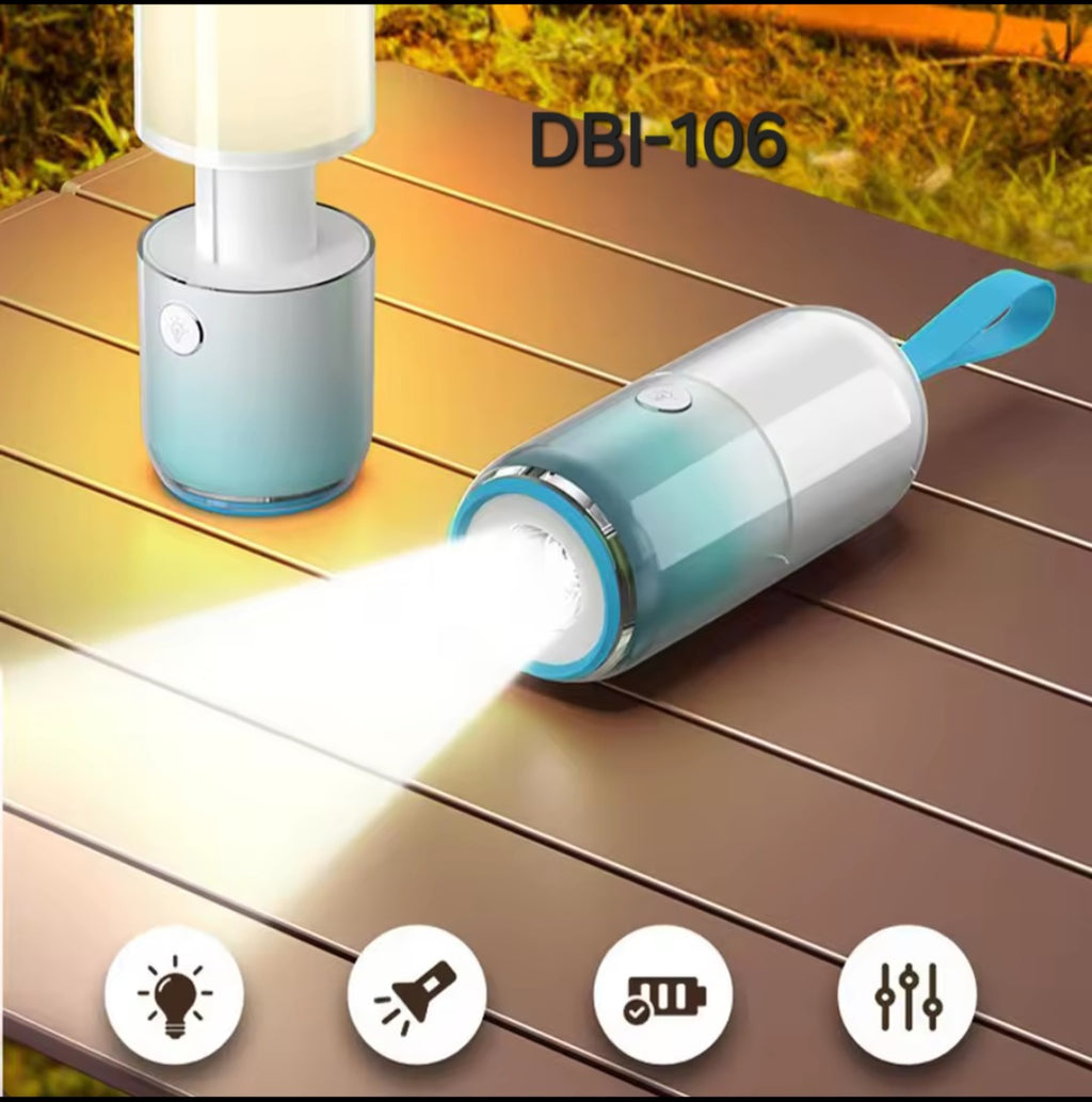 LINTERNA DE PLÁSTICO LUZ DE CAMPING DBI-106 - miles-deproductos