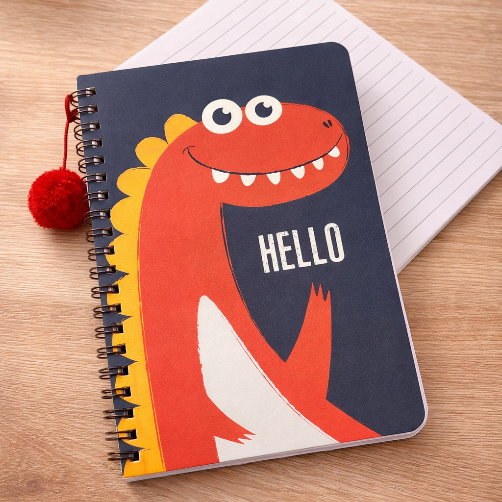 CUADERNO CON ESTAMPADO DE DINOSAURIO EAQ-1201