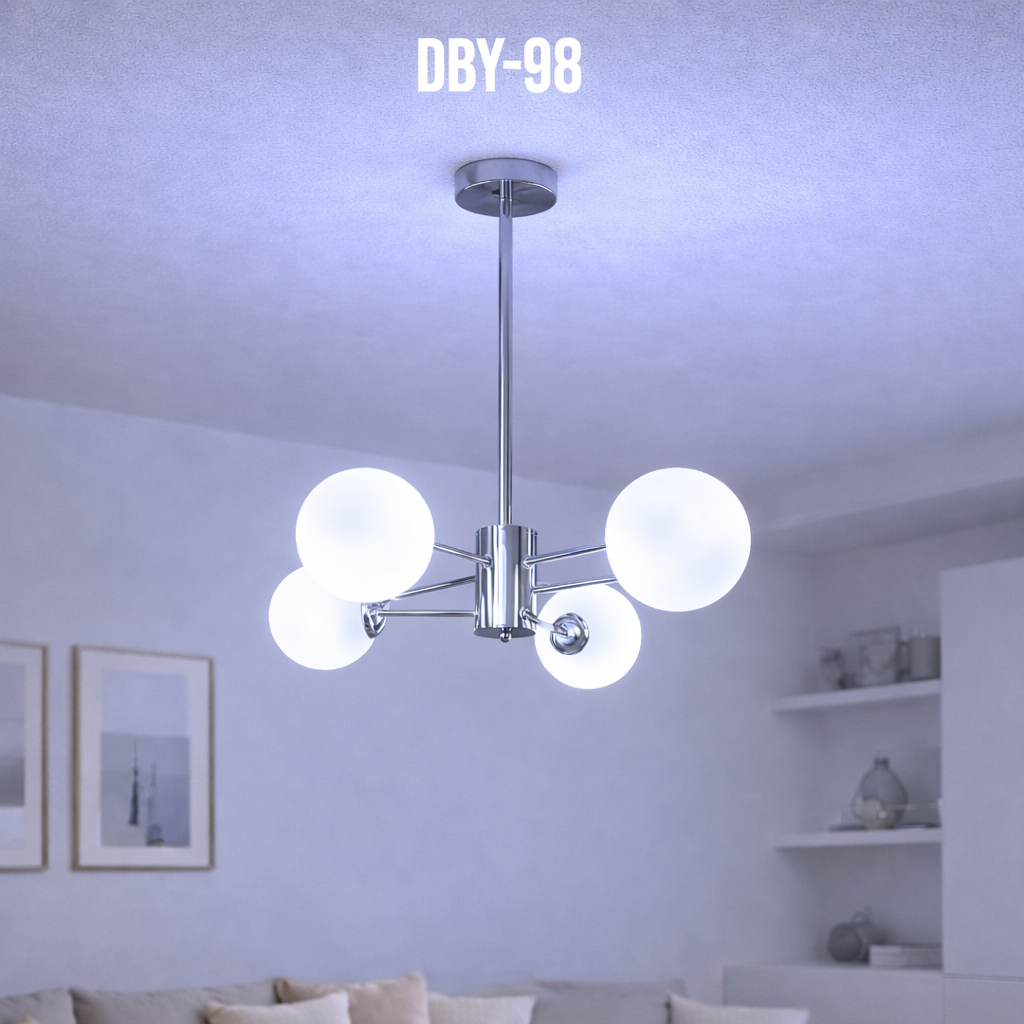LAMPARA MODERNA TIPO SPUTNIK DE 6 GLOBOS DBY-98