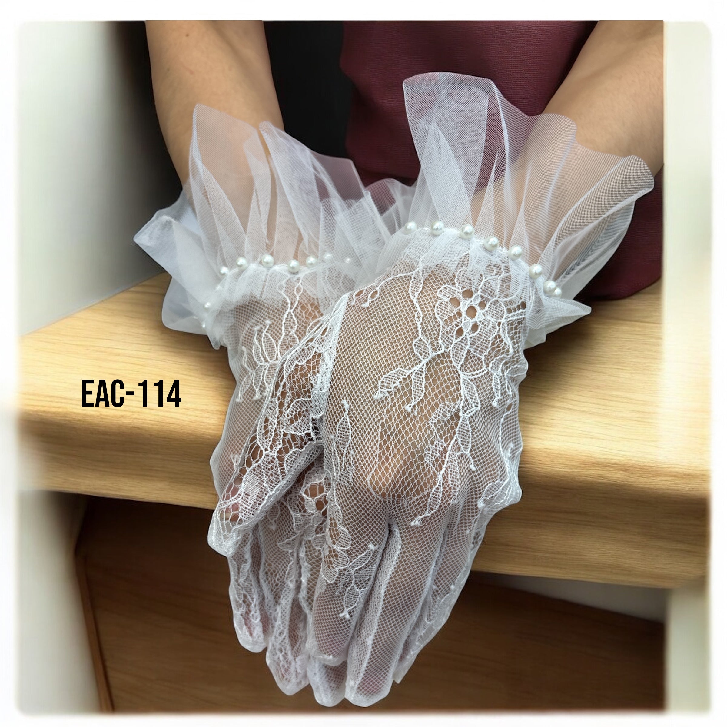 GUANTES DE ENCAJE  EAC-114