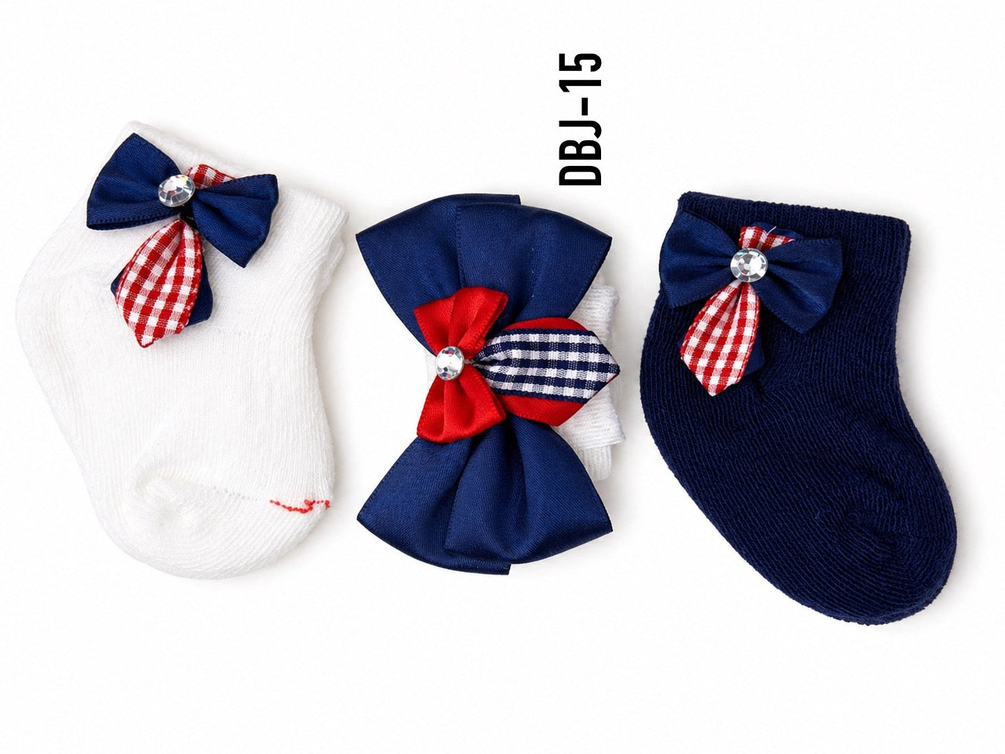 CALCETINES DE POLIÉSTER Y CORBATA PARA NIÑOS DBJ-15