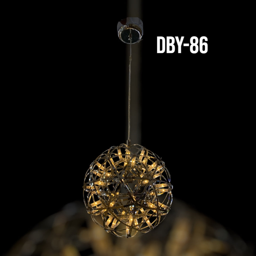 LÁMPARA REDONDA DE ARAÑA  DBY-86 - miles-deproductos