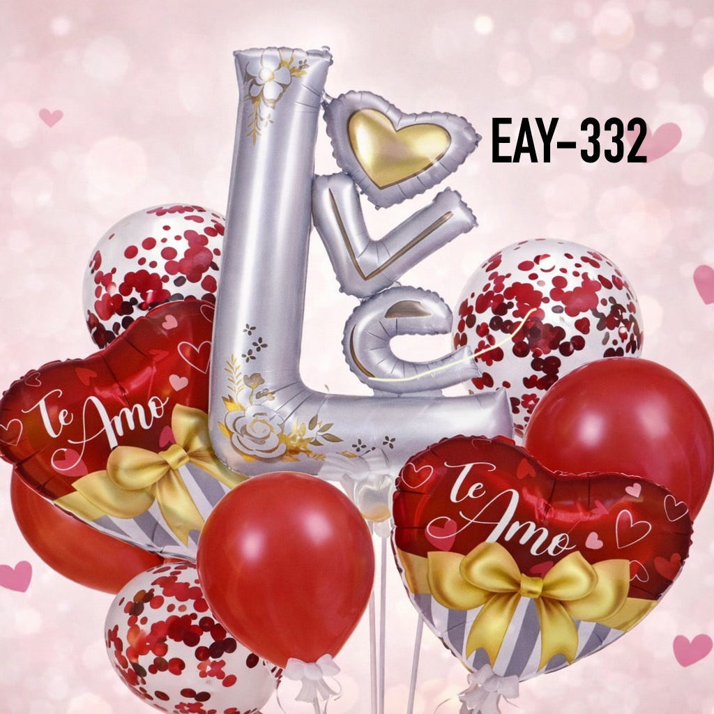 SET DE GLOBOS AMOR EAY-332