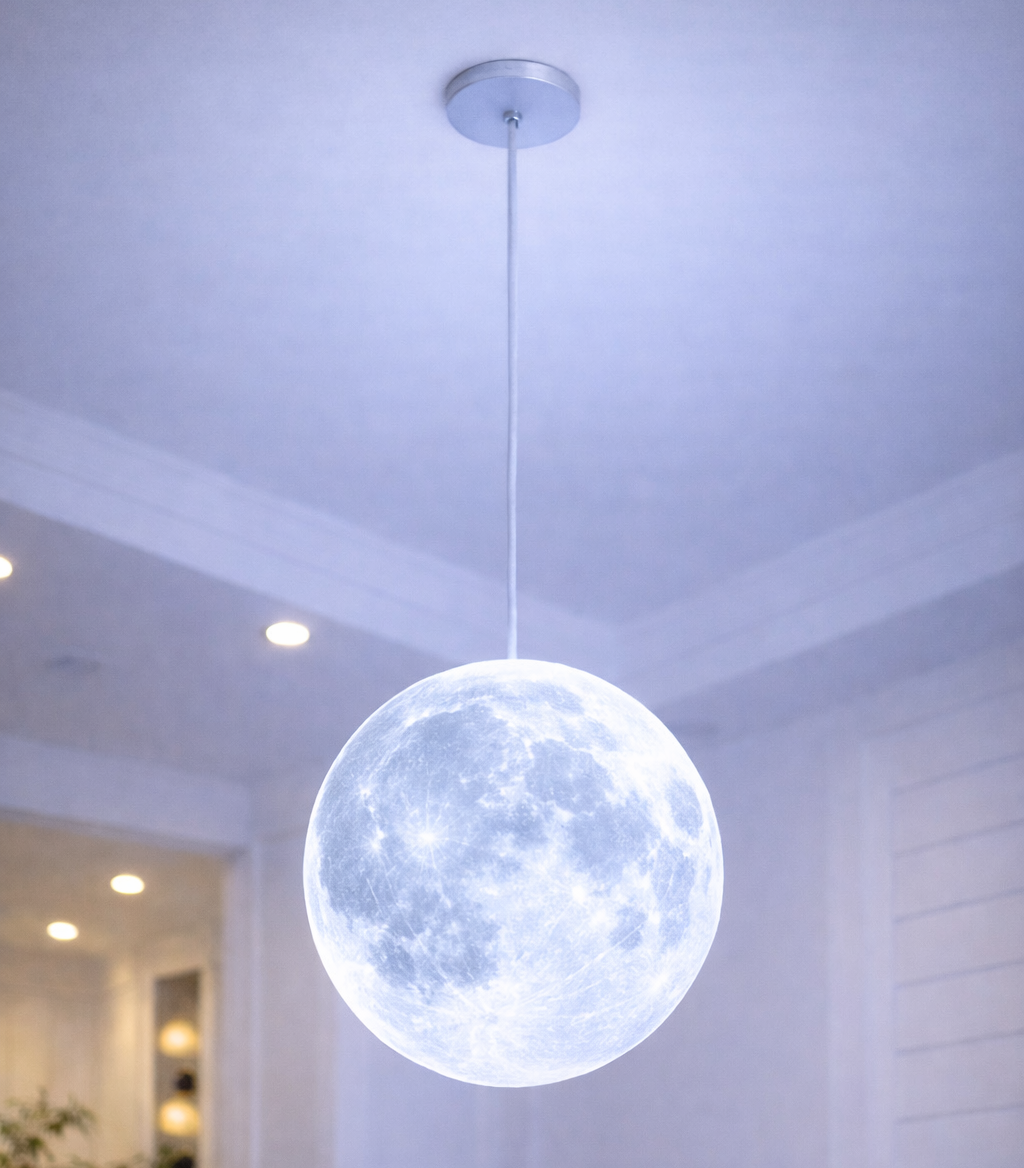 LÁMPARA COLGANTE LUNA BLANCA  DBY-89