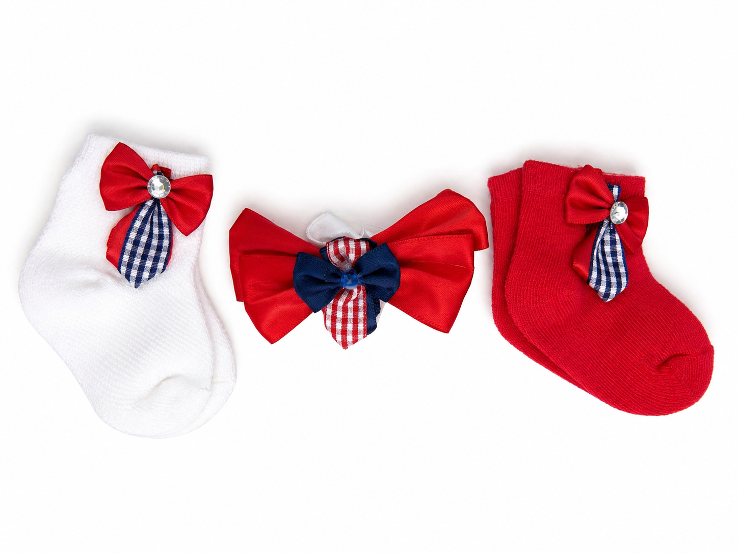 CALCETINES DE POLIÉSTER Y CORBATA PARA NIÑOS DBJ-15