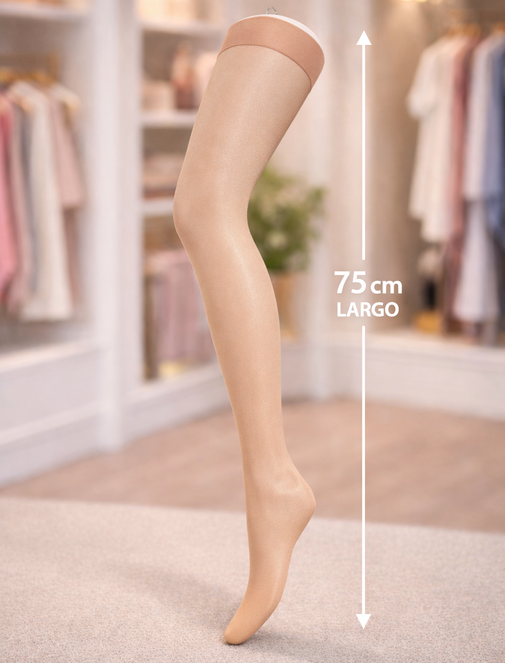 EXHIBIDOR PLÁSTICO PARA MEDIAS DBE-83