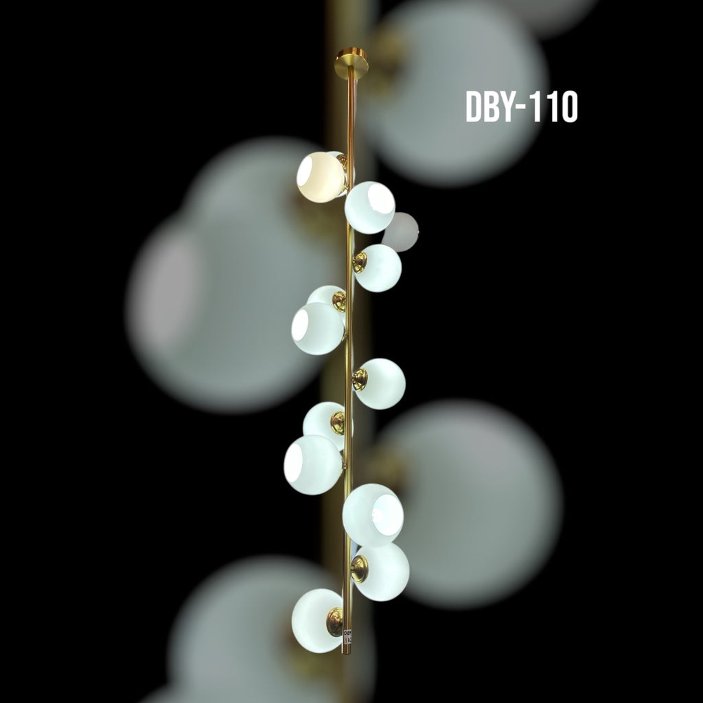 LÁMPARA COLGANTE DE CRISTAL DBY-110 - miles-deproductos
