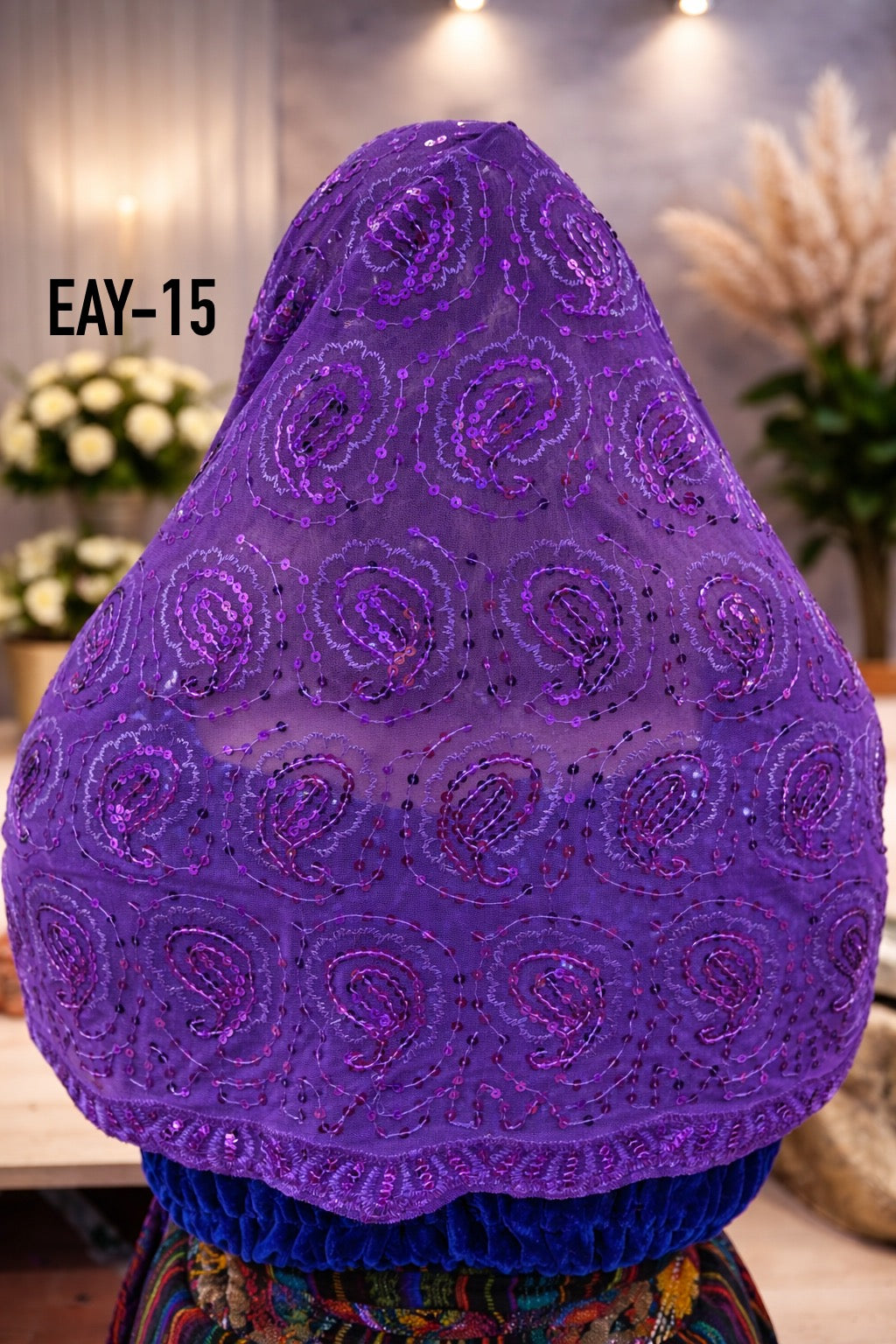 CHALINA BORDADA EAY-15 - miles-deproductos